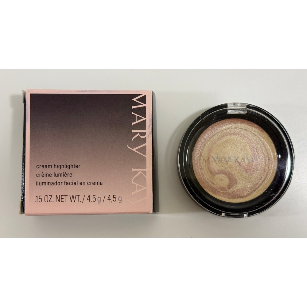 Mary Kay Cream Highlighter Women 0.15 oz Gold Bronze Shimmer Glow‎ 033712